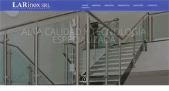 Desktop Screenshot of larinox.com.ar